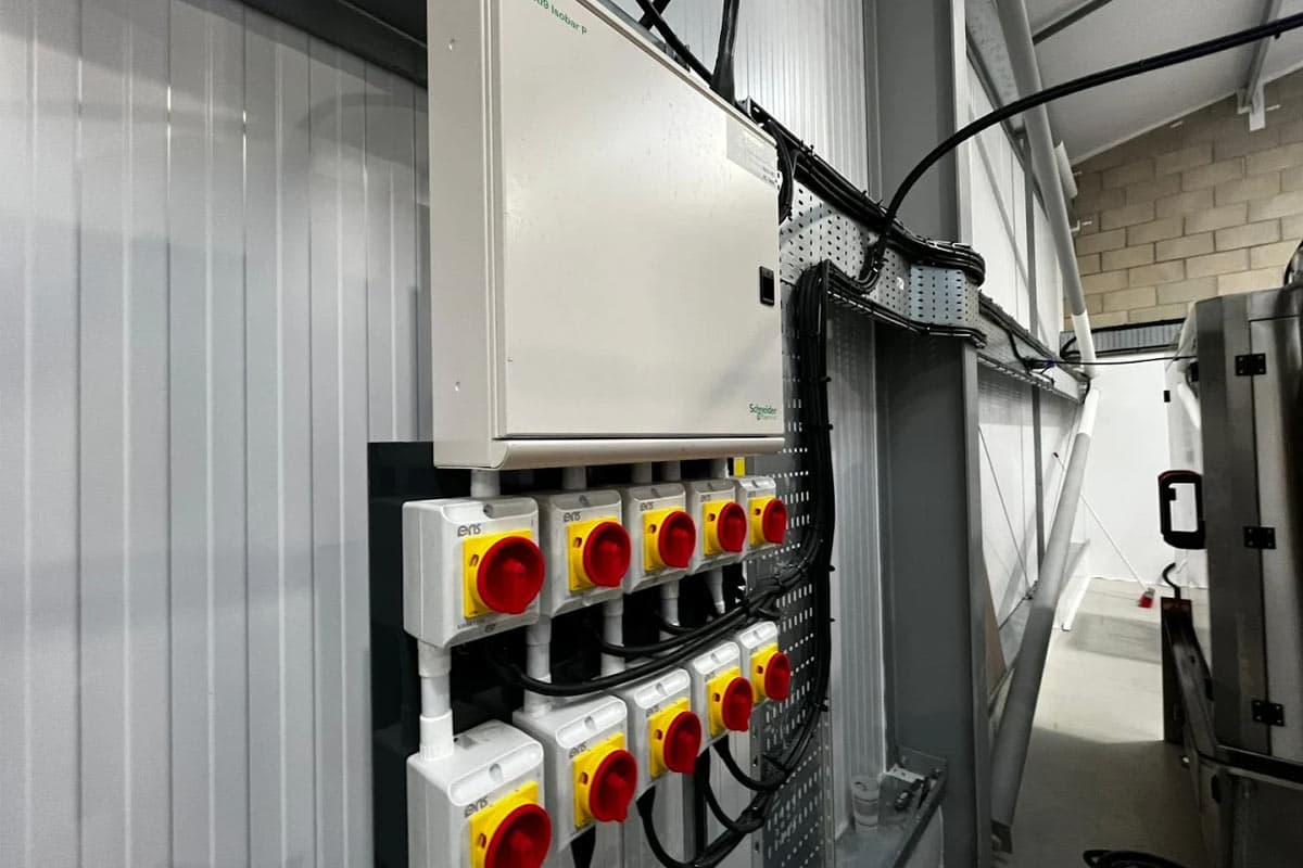 EV charger installation